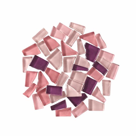 4" Square Pink Coaster Mosaic Kit by Make Market®